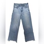 American Eagle Super High-Rise Baggy Wide-Leg Jeans - Size: 6 Regular Photo 4