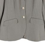 NWT New York & Company Blazer Womens 6 Brown Herringbone Career Work Corporate Tan Photo 2