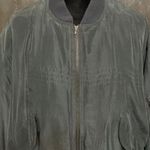 prAna Vintage Praino Black Silk doublelure jacket. Size Large Photo 3