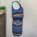 bcbg maxazria • chevron geometric print dress Photo 4