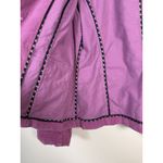Lands' End  Women’s Corduroy‎ Blazer Size 12 Purple Fuschia Jacket Pockets Casual Photo 5