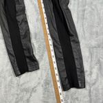 Karen Millen Black Faux Leather Panel Leggings Pants Womens 4 Photo 7