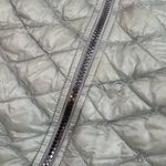 The North Face  SMALL ✨ Women's Silver Quilted Vest zip up with pockets GUC Photo 2