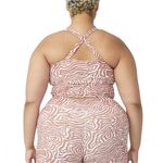 Cotton On Curve Sports Bra Summer Vestlette 20 In Dense Wave Baked Clay Photo 1