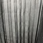 Soft Surroundings Tunic Sweater Womens Medium Black Wool Blend Pleated Tie Back Photo 4