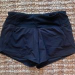 Lululemon SIZE 2 BLACK HR SPEED UP SHORTS 4” Photo 0