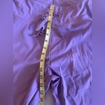 Champion unbranded Weave Lilac Purple Lavender Sweatpants Size Medium joggers drawstring Photo 6