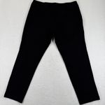Eileen Fisher  Black Viscose Nylon Lycra Knit Pants Elastic Waist Size L Photo 8