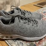 Therafit Paloma Low Top Grey Wool Sneakers Gray Size 8 Photo 1