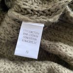 Dreamers  Cowl Neck Sweater Tunic OLIVE Small NWT Photo 6