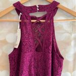 Candie's  Lace Purple Mini Dress Photo 4