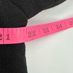 Tibi  Melee Crepe Long Sleeve Cropped Top black wool Sz 12 Photo 4