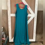 Jessica London  Teal Maxi Dress. P2P 25-29” Length 58”. SIZE 22/24. EUC Photo 4