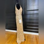 Mac Duggal 5481 Back Slit Sequin Dress Photo 5