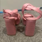 Nine West  Pink Heels with Ankle Strap Photo 2