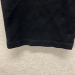 Eileen Fisher  Black Soft Stretch Knit Straight Leg Pants 12P Photo 3