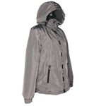 MICHAEL Michael Kors Gun Metal Missy Faux Shearling Lined Jacket Photo 5