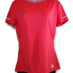 Adidas  Pink Climalite Athletic Crew Short Sleeve Small Photo 0