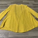 Anthropologie Rosie Neira Yellow Crochet Long Sleeve Cardigan; XS Women’s Photo 9