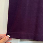 Anthropologie Girls From Savoy Purple Violet Pencil Skirt Velvet Belt Size 4 Photo 6