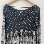 Billabong  Boho Surf Baby Doll Dress Coastal Boho Small Photo 2