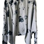 525 America  tie dye cashmere cotton blend‎ waterfall cardigan size M Photo 0