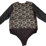 Torrid Black Lace Bodysuit Women’s Plus Size 3 Sheer Long Sleeves Photo 7