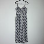 Storia  100% Cotton Wide Leg‎ Tropical Leaf Print Jumpsuit Size Small Photo 4