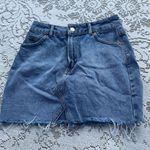 Topshop Moto by Top shop moto denim going out concert Nordstrom jean skirt  Eup 34 USA 2 Photo 0