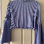 SheIn Cropped Purple Sweater  Photo 0