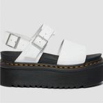 Dr. Martens Dr. Marten Women's Voss Quad Hydro Leather White Women’s Size 9 Photo 1