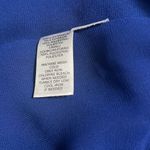 Loft  pleated A-line Navy/Black Lace Print Dress Sz 10 Worship Office Career Photo 4