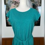J.Crew Super Cute  Teal Slub Knit Mini Dress! Photo 2
