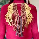 Macramé Necklace One of a Kind Photo 0
