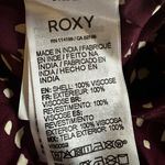 Roxy NEW Off to Paradise Burgundy Jumpsuit Flutter Sleeve Vacation Medium Photo 7