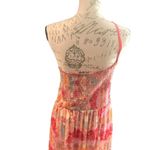 Tribal jean size XL multicolor long dress Orange Photo 6