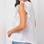 Rails Filomena Bright White Ruffled Women's Top Photo 1