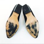 Vintage Genuine Leather Western Heeled Mules in Black | Size 6.5 Photo 9