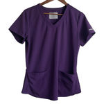 Sketcher Scrubs Women Top M Purple Medical Uniform Nurse Workwear Dental Casual Size M Photo 0