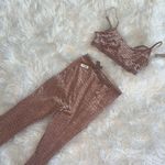 SKIMS  Velvet Logo Bra and Pant Set Photo 4