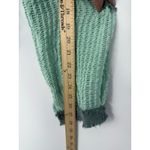 POL Mesh Patchwork Hoodie Mint Green Crochet Women S Boho Grunge Festival Photo 10