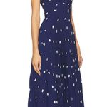 ASTR The Label Blythe Polka Dot V-Neck Sleeveless Midi Dress M Photo 2