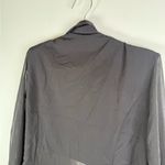 City Chic Black Sheer Open Front Blazer Jacket Photo 4