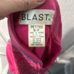 Blast Vintage Women’s Pink Sweatshirt Polo 1/4 Zip Size Small Petite EUC Photo 6