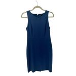 J.Crew  Mercantile SZ 2 sleeveless blue suit dress Photo 2