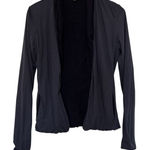 James Perse  Gray Open Front Cardigan Sz M Photo 0