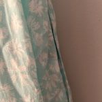 Sky to Moon Dainty Floral Ruffle Mini Dress Sz S White Photo 4