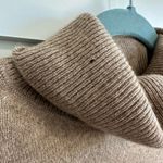 Apt. 9  100% cashmere turtle neck neutral sweater, size L, small hole, very soft Photo 2