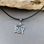 Dragon Pentagram stainless steel pendant necklace Photo 1