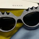Gucci  Sunglasses Cat Eye Hollywood Forever Black Studded Crystals Authentic NEW Photo 0